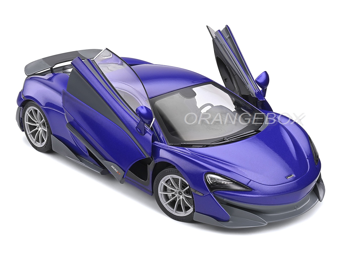McLaren 600LT 2018 1:18 Solido Azul - 20 anos! Loja on-line de