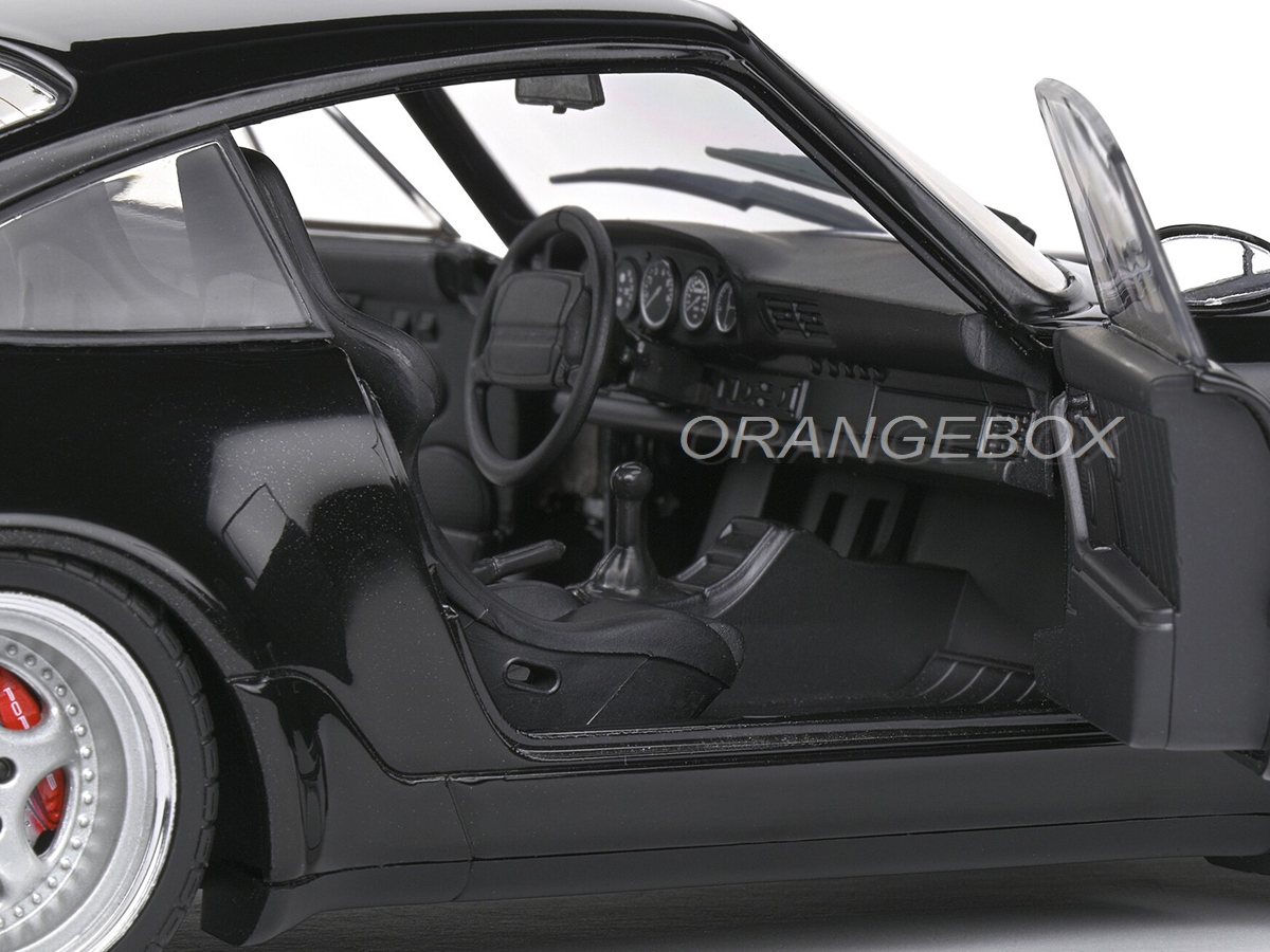 Porsche 911 (964) Turbo 3.6 1993 1:18 Solido Preto - 20 anos! Loja