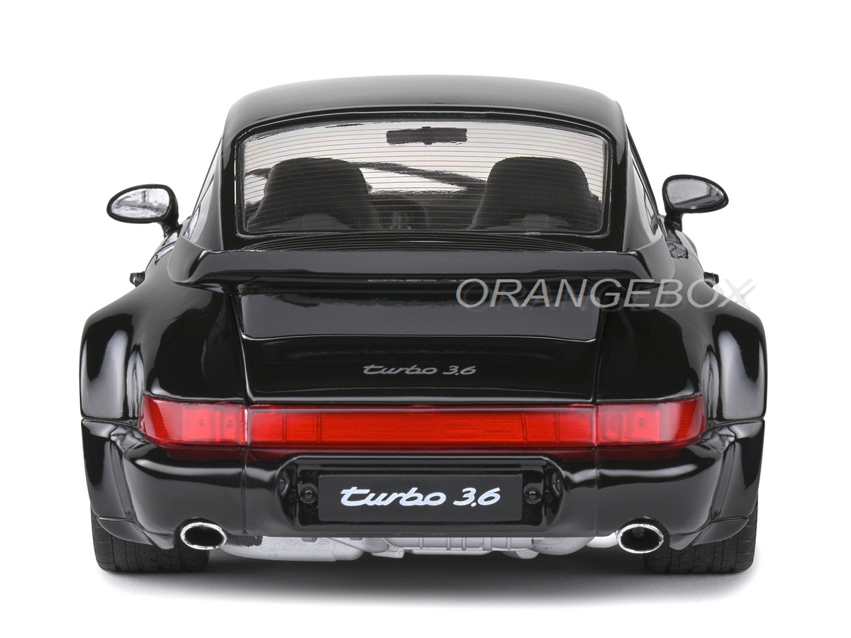 Porsche 911 (964) Turbo 3.6 1993 1:18 Solido Preto - 19 anos! Loja