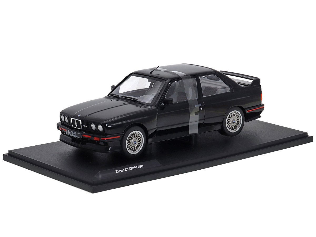 BMW M3 E30 1990 1:18 Solido Preto - 20 anos! Loja on-line de