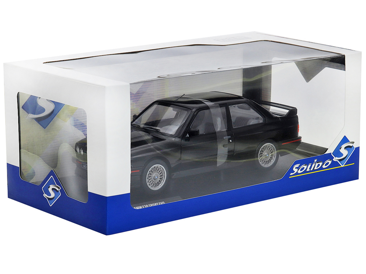 BMW M3 E30 1990 1:18 Solido Preto - 19 anos! Loja on-line de