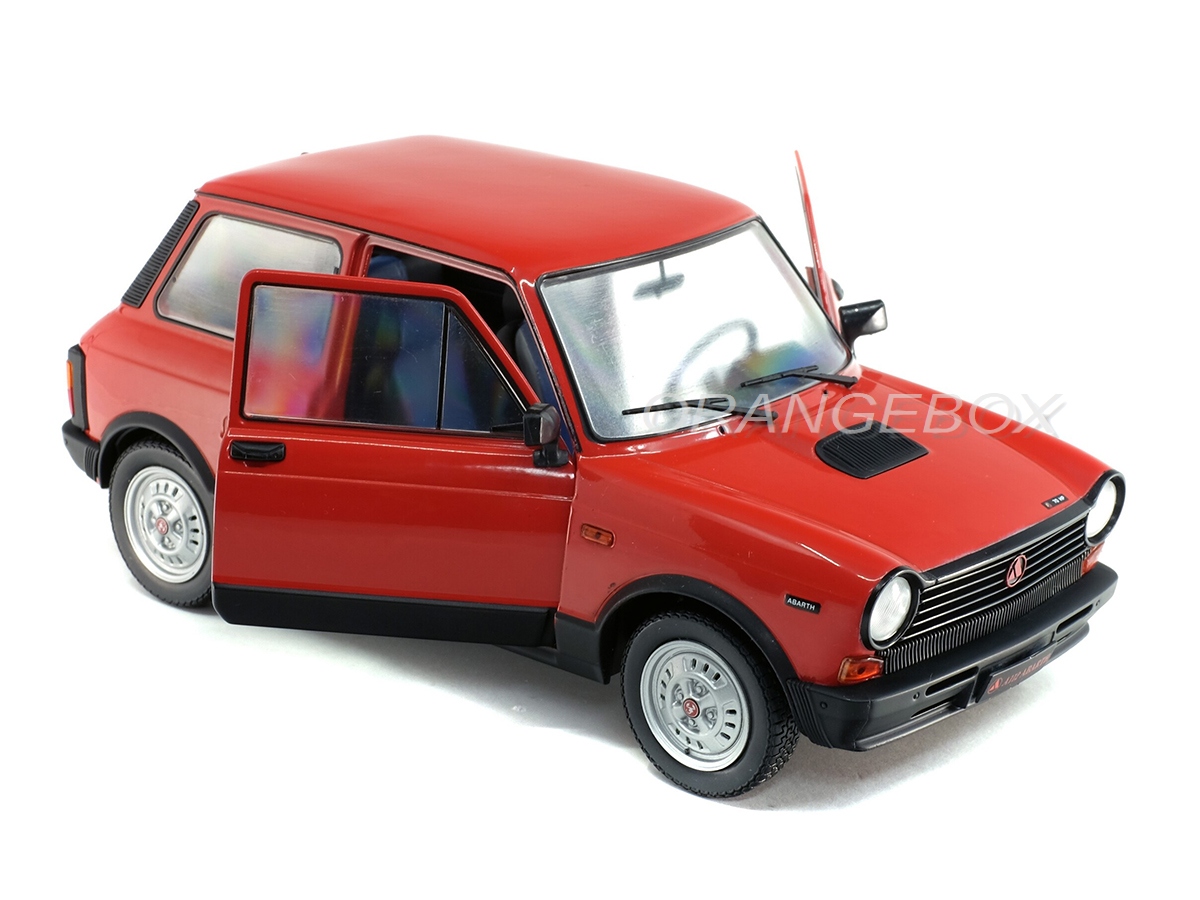 Autobianchi A112 MK.5 Abarth 1980 1:18 Solido Vermelho - 20 anos