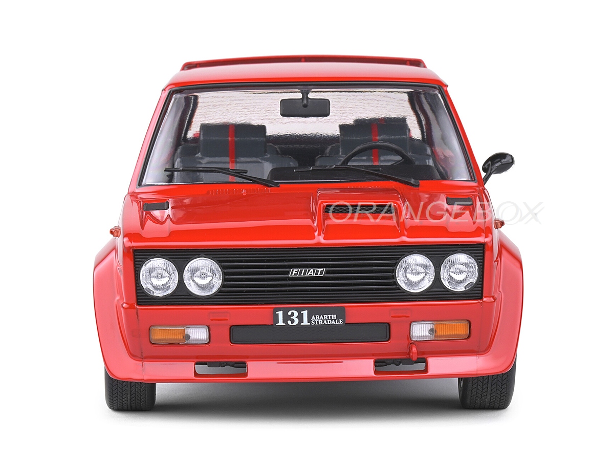 ミニカー SOLIDO FIAT131 ABARTH 1980 1/18 Fiat 131 Abarth 1980 1:18 Solido Azul - 19 anos! Loja on