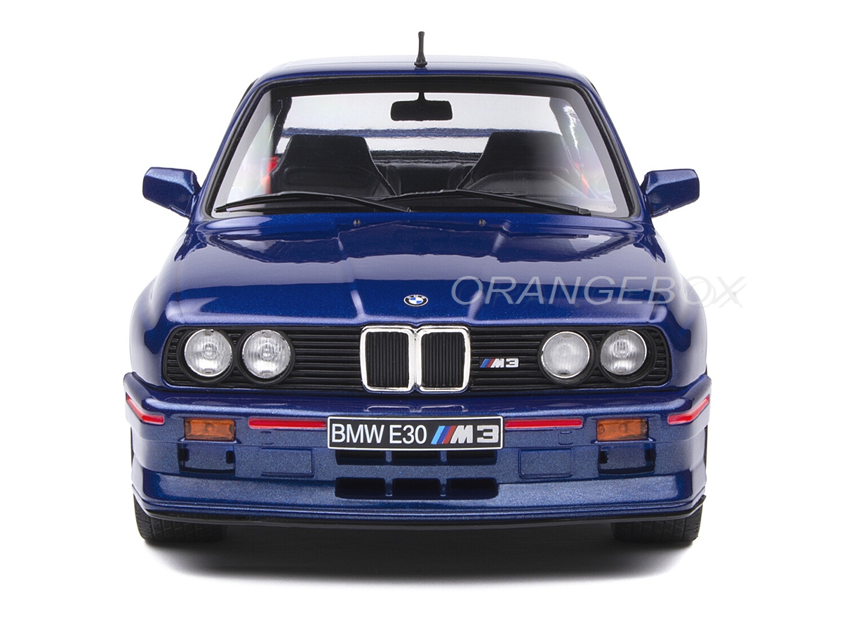 BMW M3 E30 1990 1:18 Solido Azul - 19 anos! Loja on-line de
