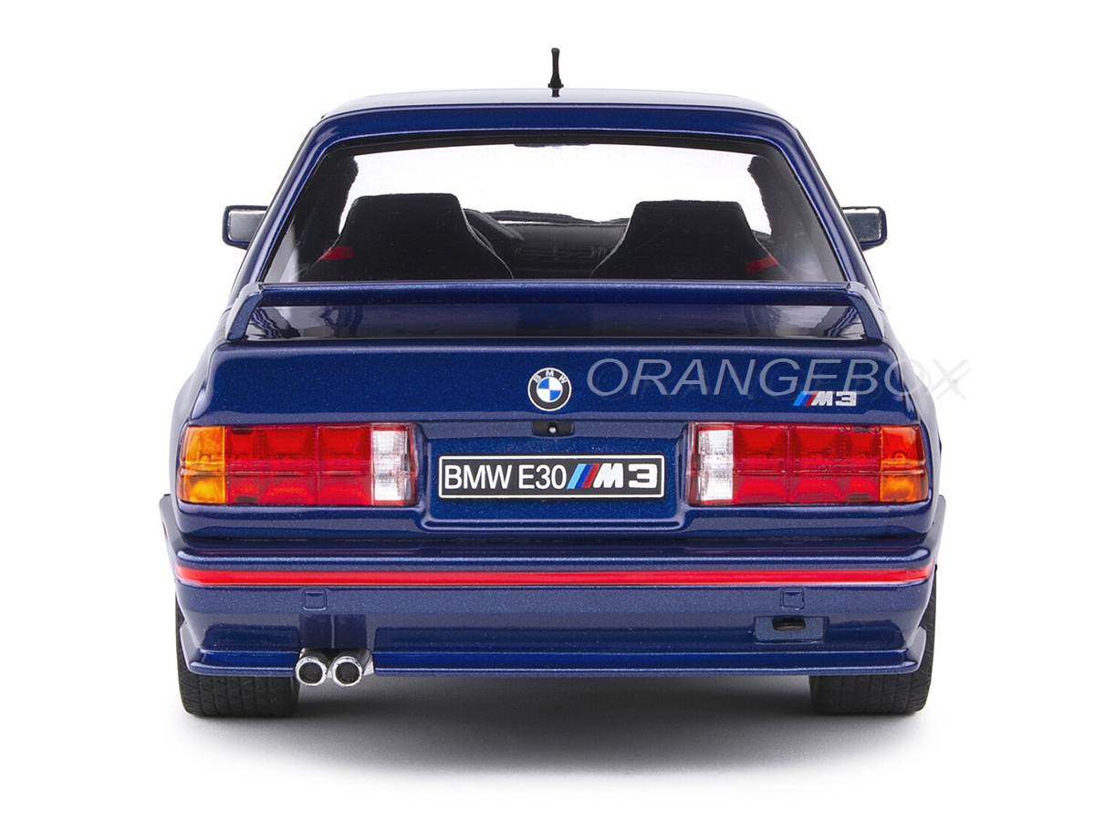 BMW M3 E30 1990 1:18 Solido Azul - 19 anos! Loja on-line de