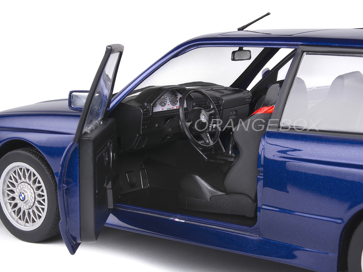 BMW M3 E30 1990 1:18 Solido Azul - 19 anos! Loja on-line de