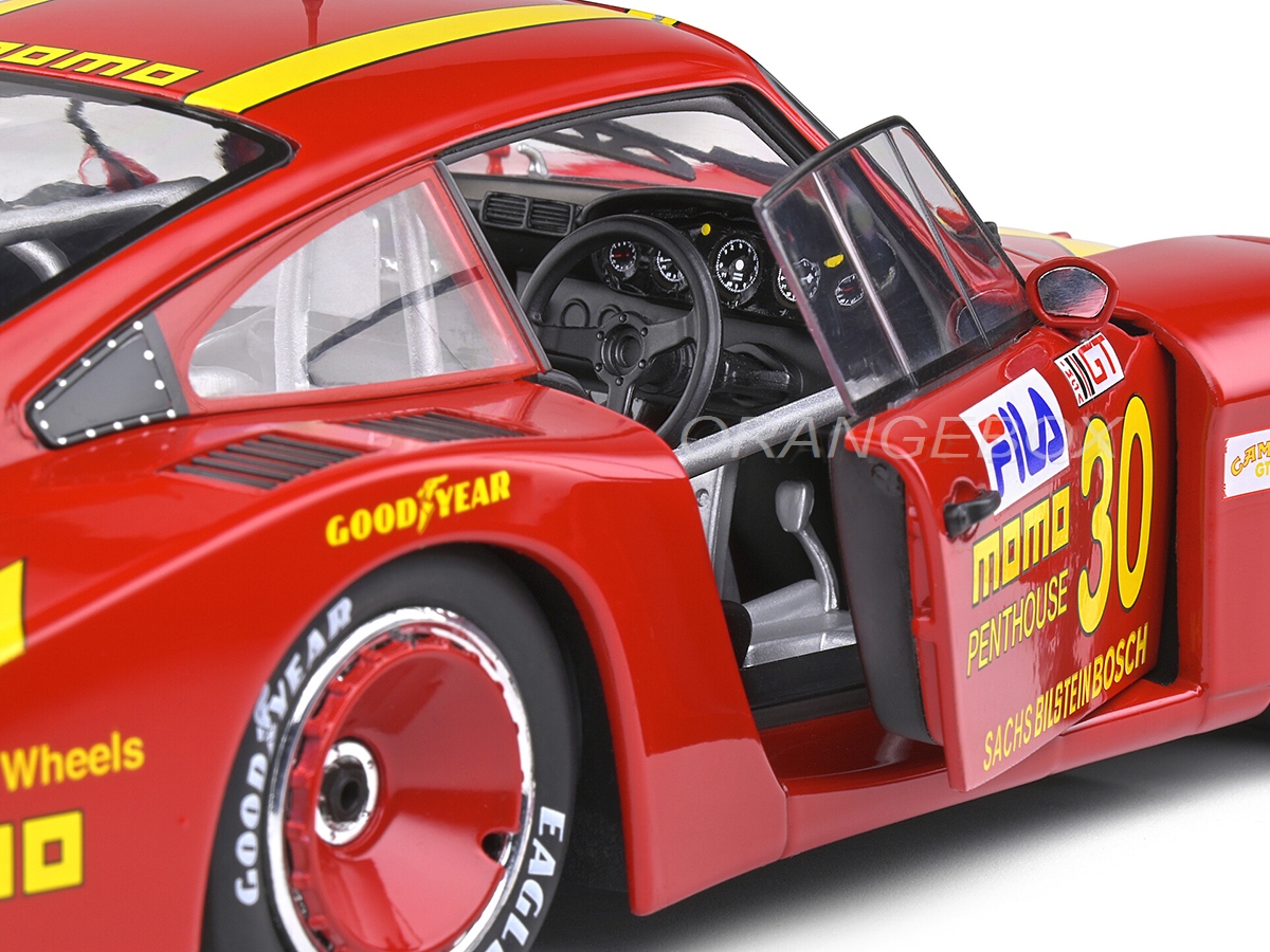 Porsche 935 Moby Dick DRM Norisring 1981 1:18 Solido - 19 anos