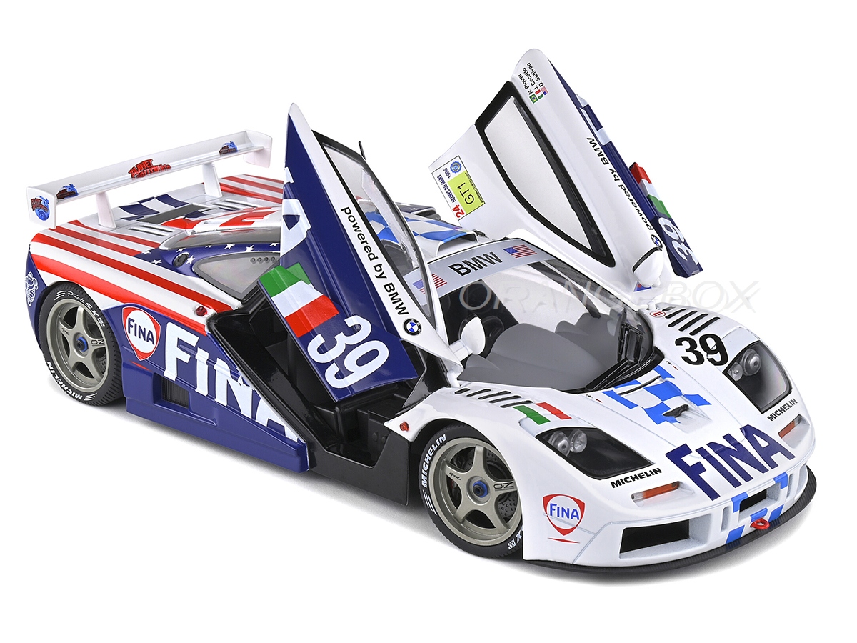 McLaren F1 GTR 1996 Short Tail 24 Horas Le Mans Piquet 1:18 Solido