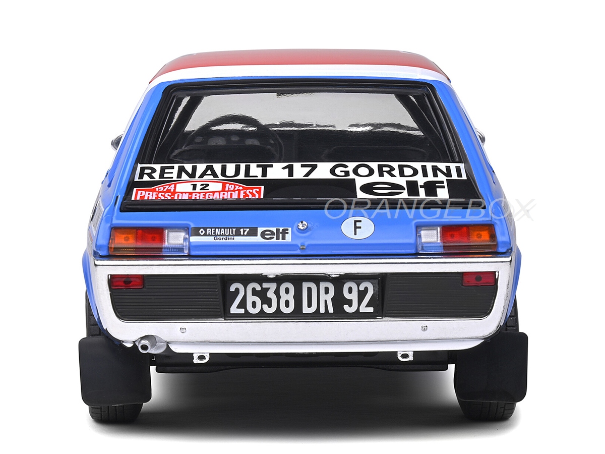 Renault 17 Rally Press on Regardless 1/18 no Norev (Neu (gemäss