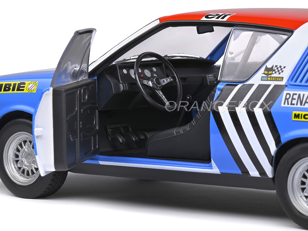 Renault 17 Rallye Press On Regardless 1974 1:18 Solido - 20 anos