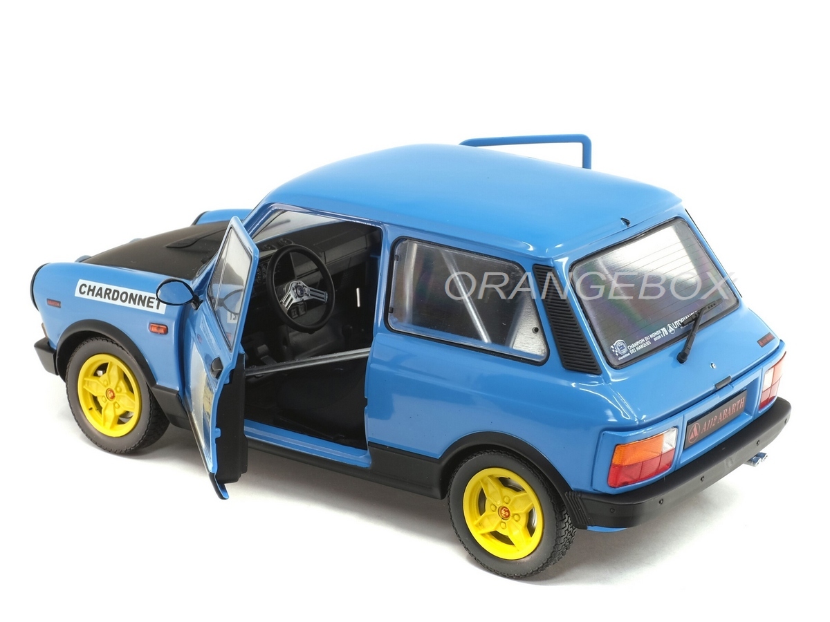 Autobianchi A112 MK.5 Abarth Rally 1980 1:18 Solido - 20 anos