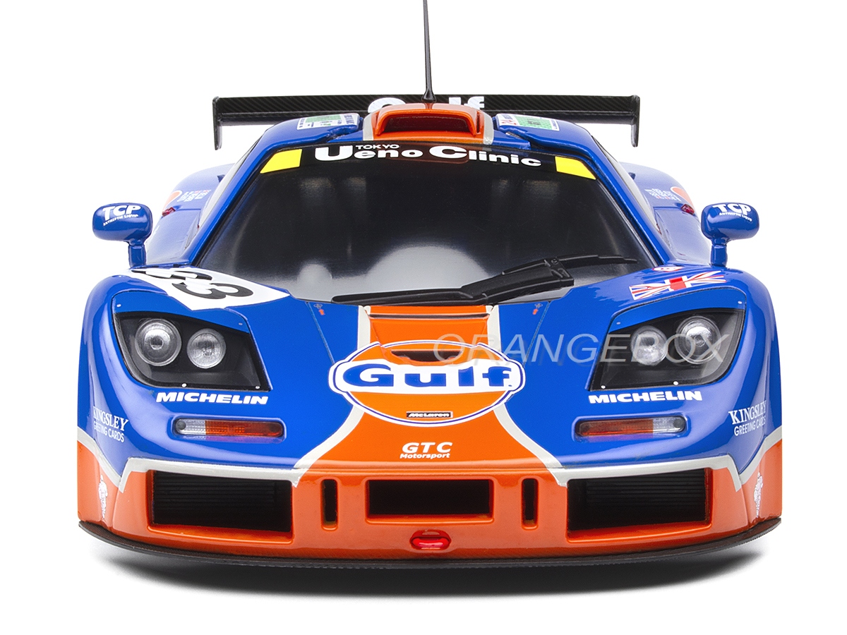 McLaren F1 GTR 1996 Short Tail 1:18 Solido Gulf - 20 anos! Loja on