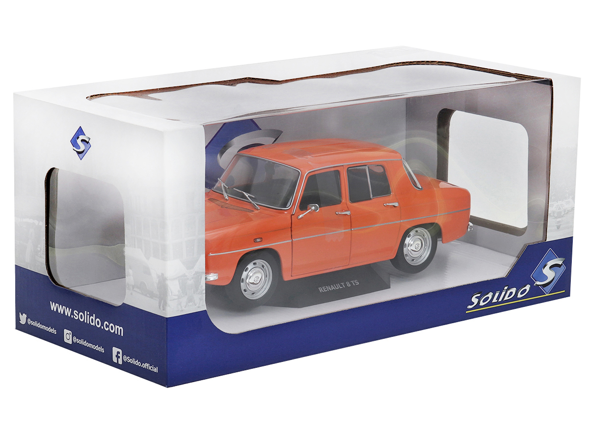 RENAULT 8 R8 TS orange Modellauto 180 Solido 1:18 EUR 83,99 - DE