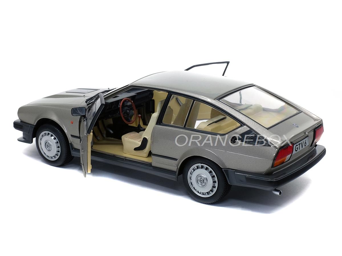 Alfa Romeo GTV 6 1984 1:18 Solido Cinza - 20 anos! Loja on-line de