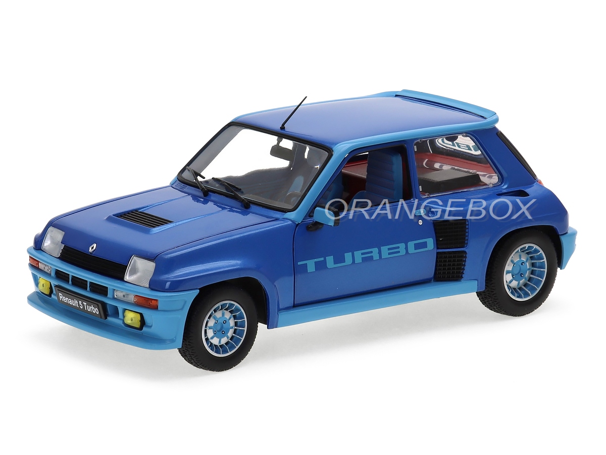 Pack Renault R5 Turbo + Renault R8 Gordini 1:18 Solido - 20 anos