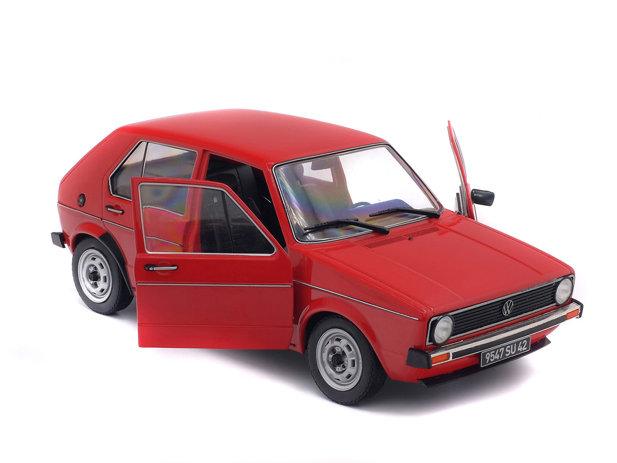 Volkswagem Golf L 1983 1:18 Solido Vermelho - 20 anos! Loja on-line de ...
