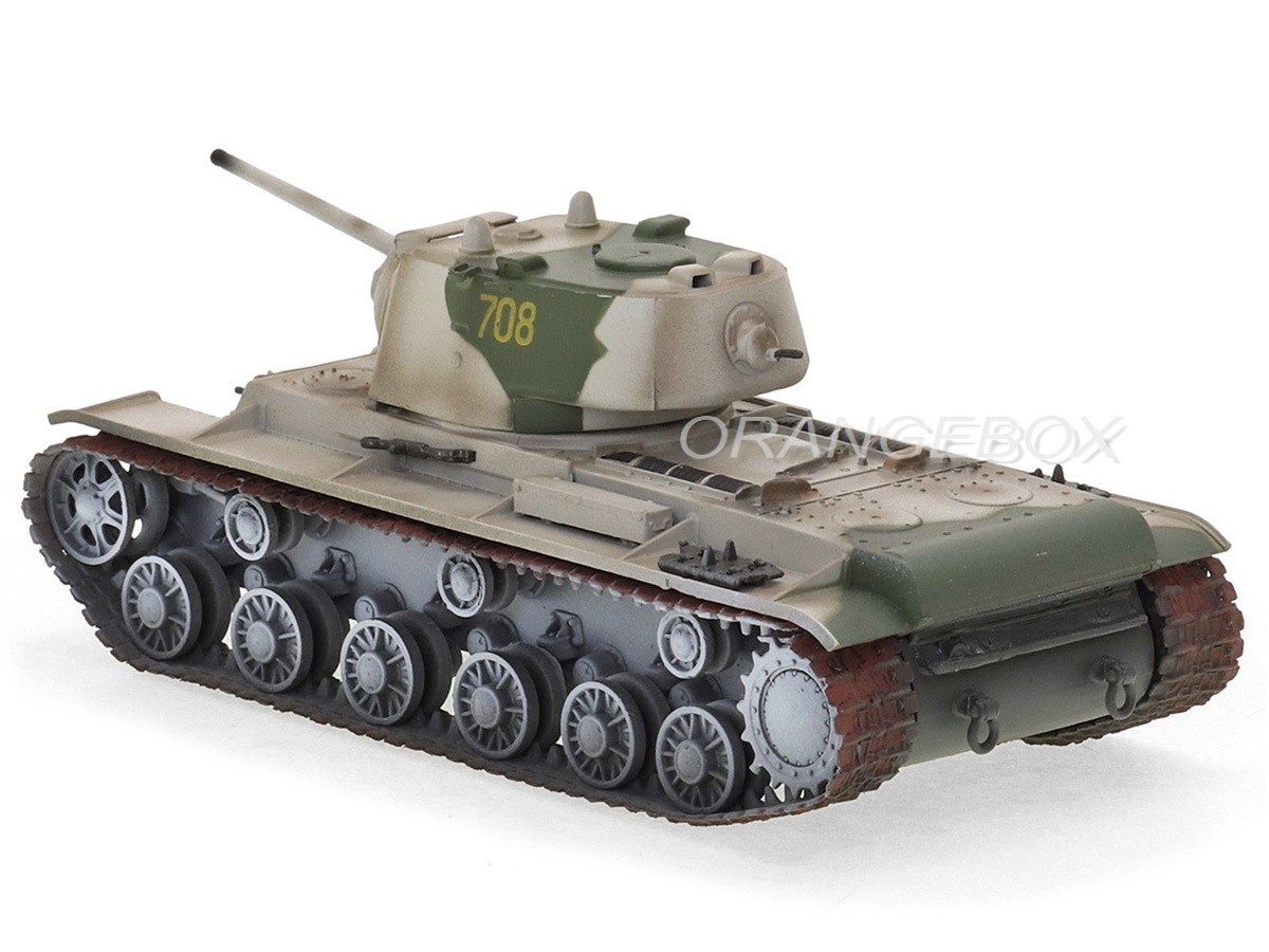 Tanque KV-1 Russian Kalininsky 1942 1:72 Easy Model - 20 anos