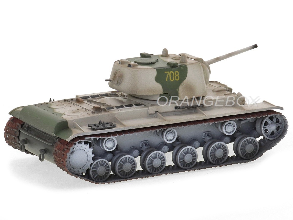 Tanque KV-1 Russian Kalininsky 1942 1:72 Easy Model - 20 anos