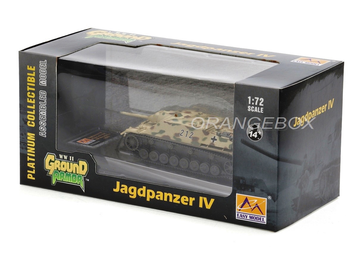 Tanque Jagdpanzer IV Normandy 1944 1:72 Easy Model - 20 anos! Loja