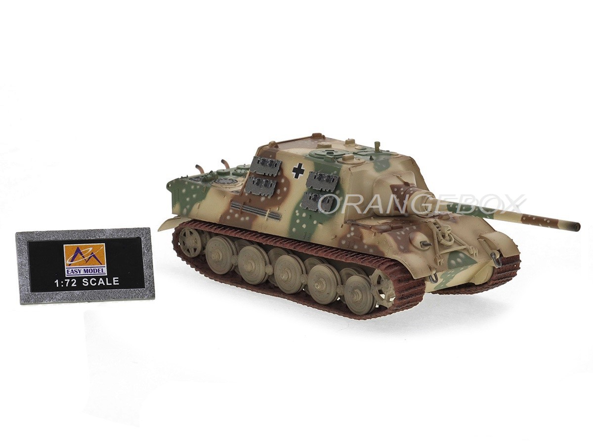Tanque Jagdtiger (H) s.Pz.Jag.Abt.653 1:72 Easy Model - 20 anos