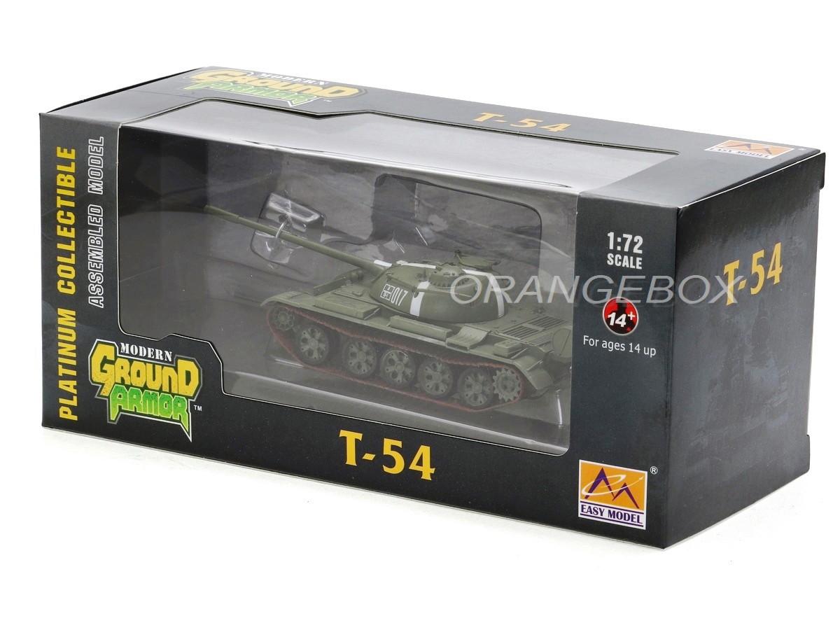 Tanque T-54 USSR 1968 Praga 1:72 Easy Model - 20 anos! Loja on