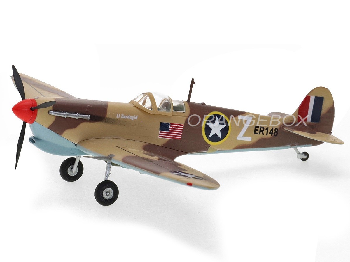 Avião Spitfire MK V/Trop USAAF 2FS 1943 1:72 Easy Model - 20 anos