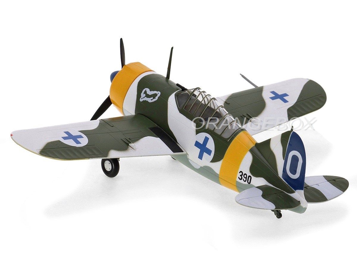 Avião F2A/M3339 Finnish Air Force 1:72 Easy Model - 20 anos! Loja