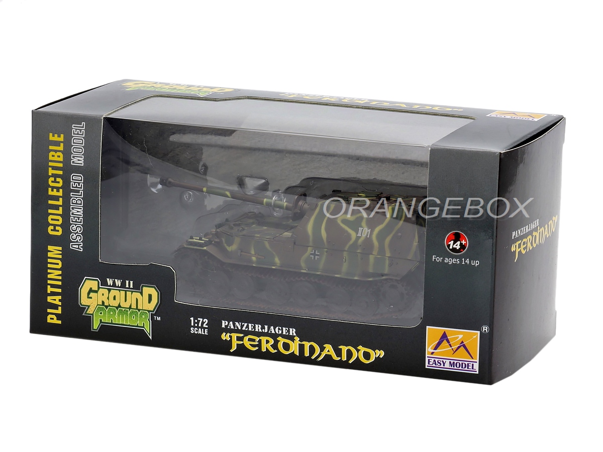 Tanque Panzerjager Ferdinand 1:72 Easy Model - 20 anos! Loja on