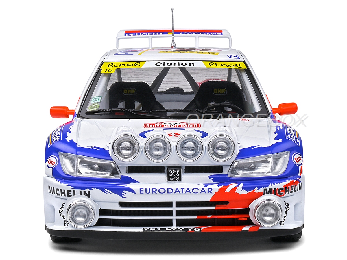 Peugeot 306 Maxi Night Rally Monte Carlo 1992 1:18 Solido - 20