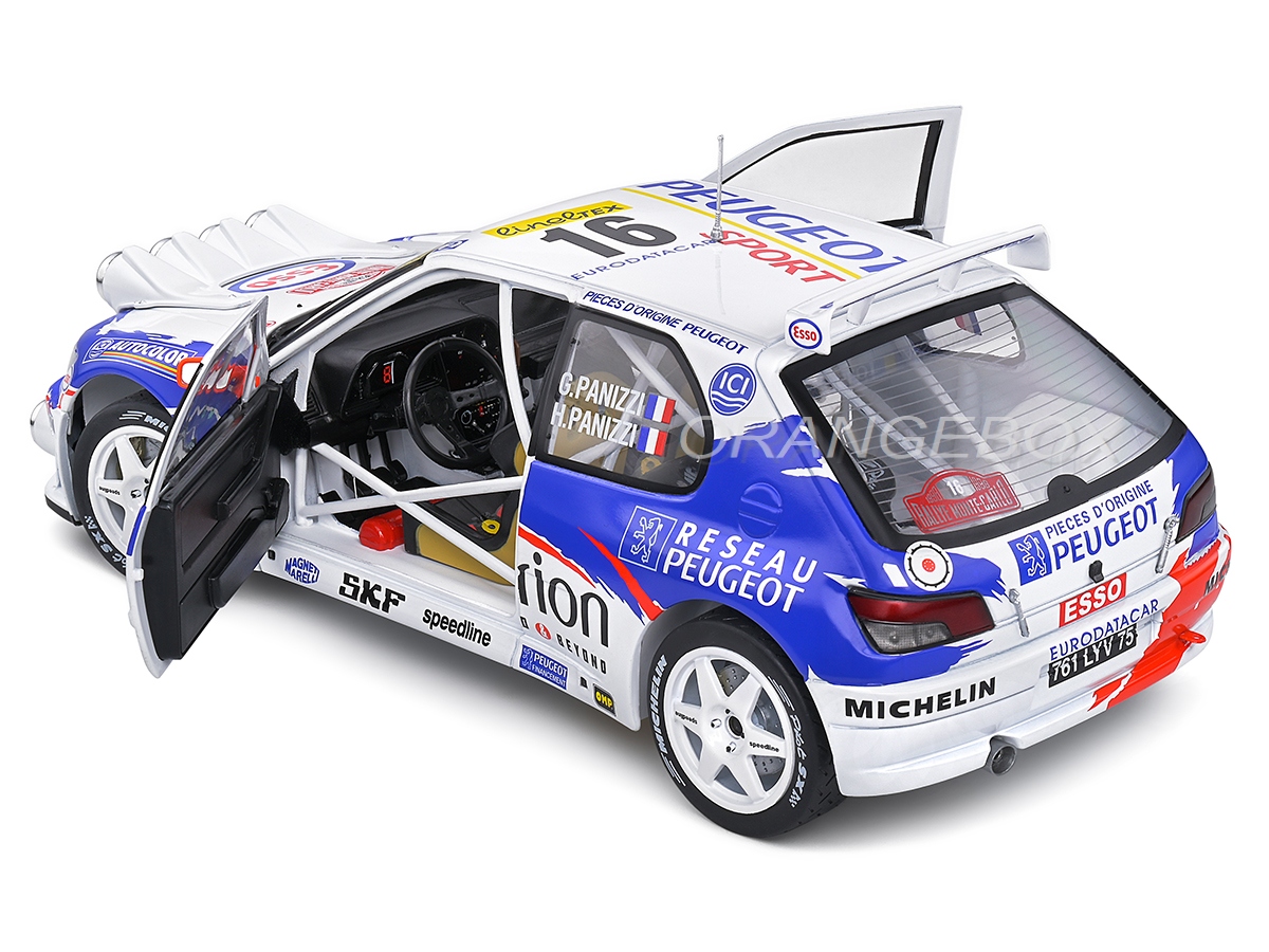 Peugeot 306 Maxi Night Rally Monte Carlo 1992 1:18 Solido - 19