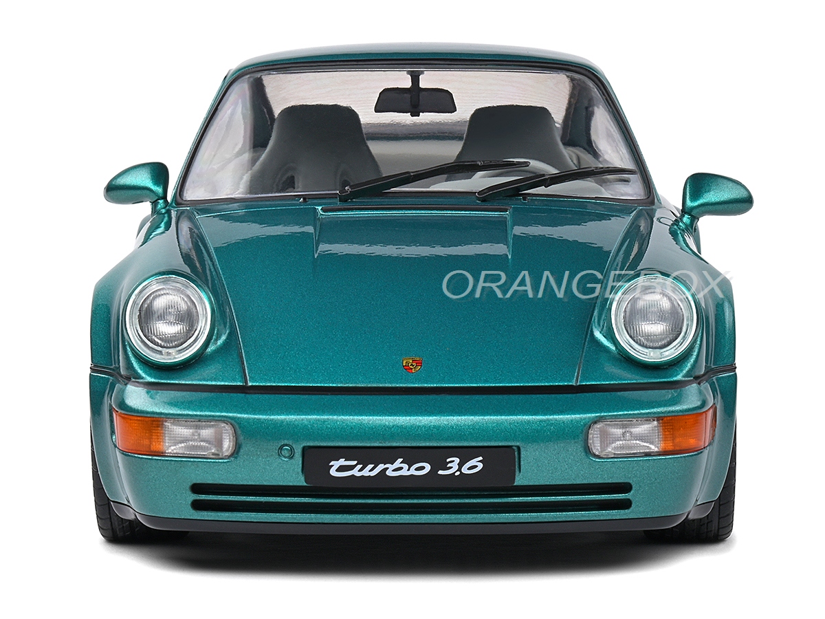 Porsche 911 (964) Turbo 1991 1:18 Solido Verde - 19 anos! Loja on