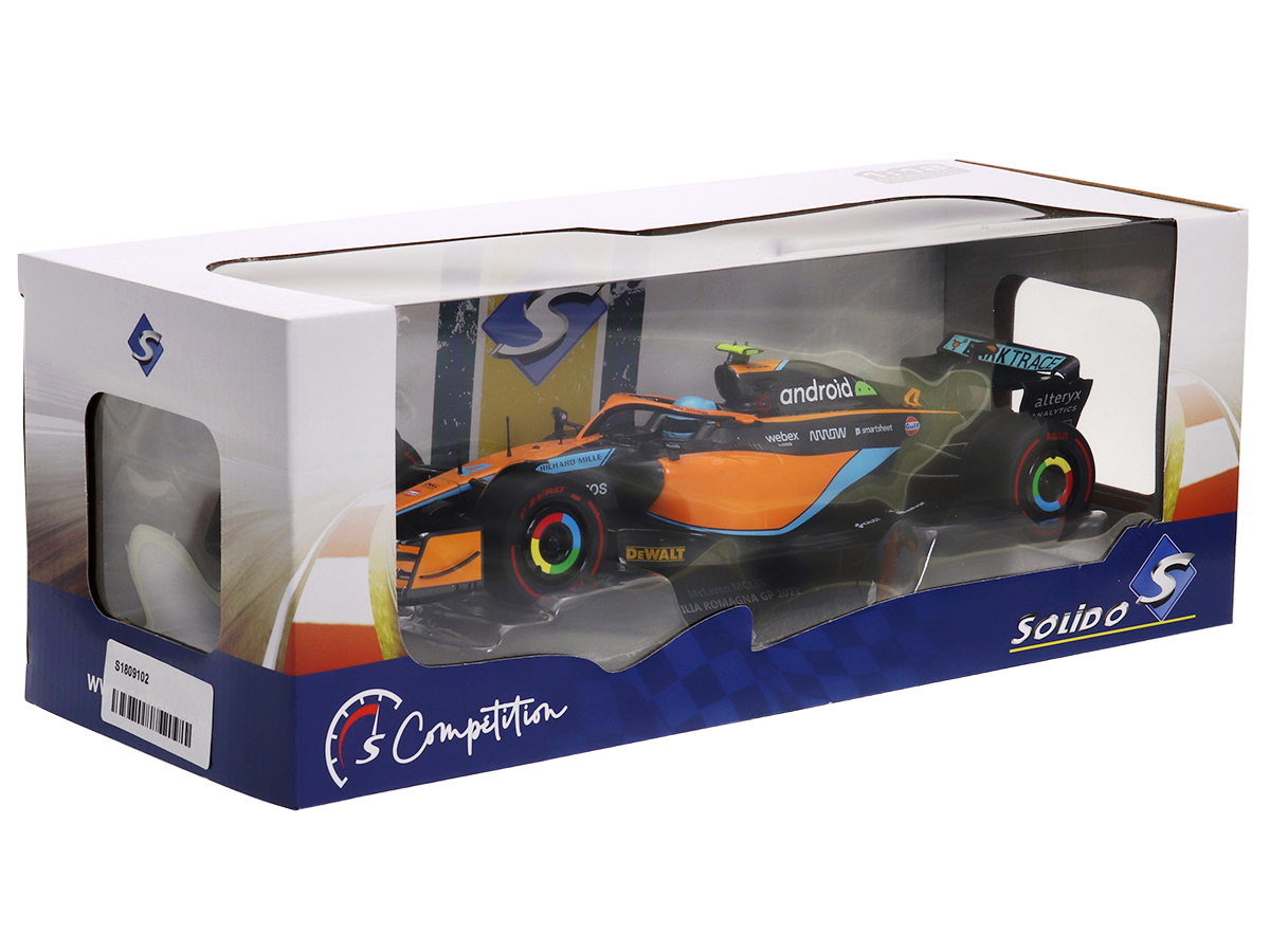 Minichamps 1:43 Lando Norris McLaren MCL36 #4 Bahreïn GP formule 1 2022