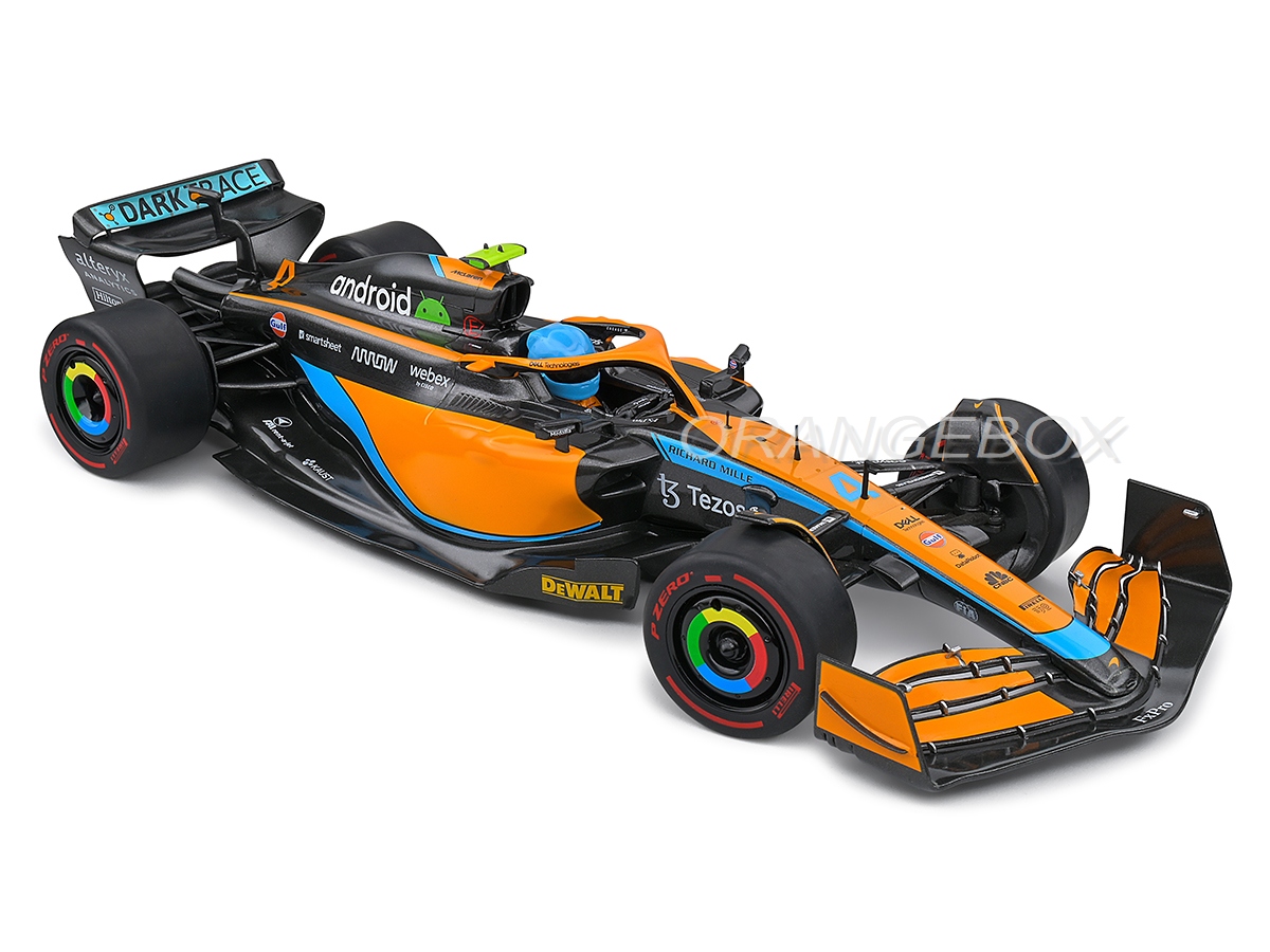 Fórmula 1 McLaren MCL36 Lando Norris Gp Emilia Romagna 2022 1:18