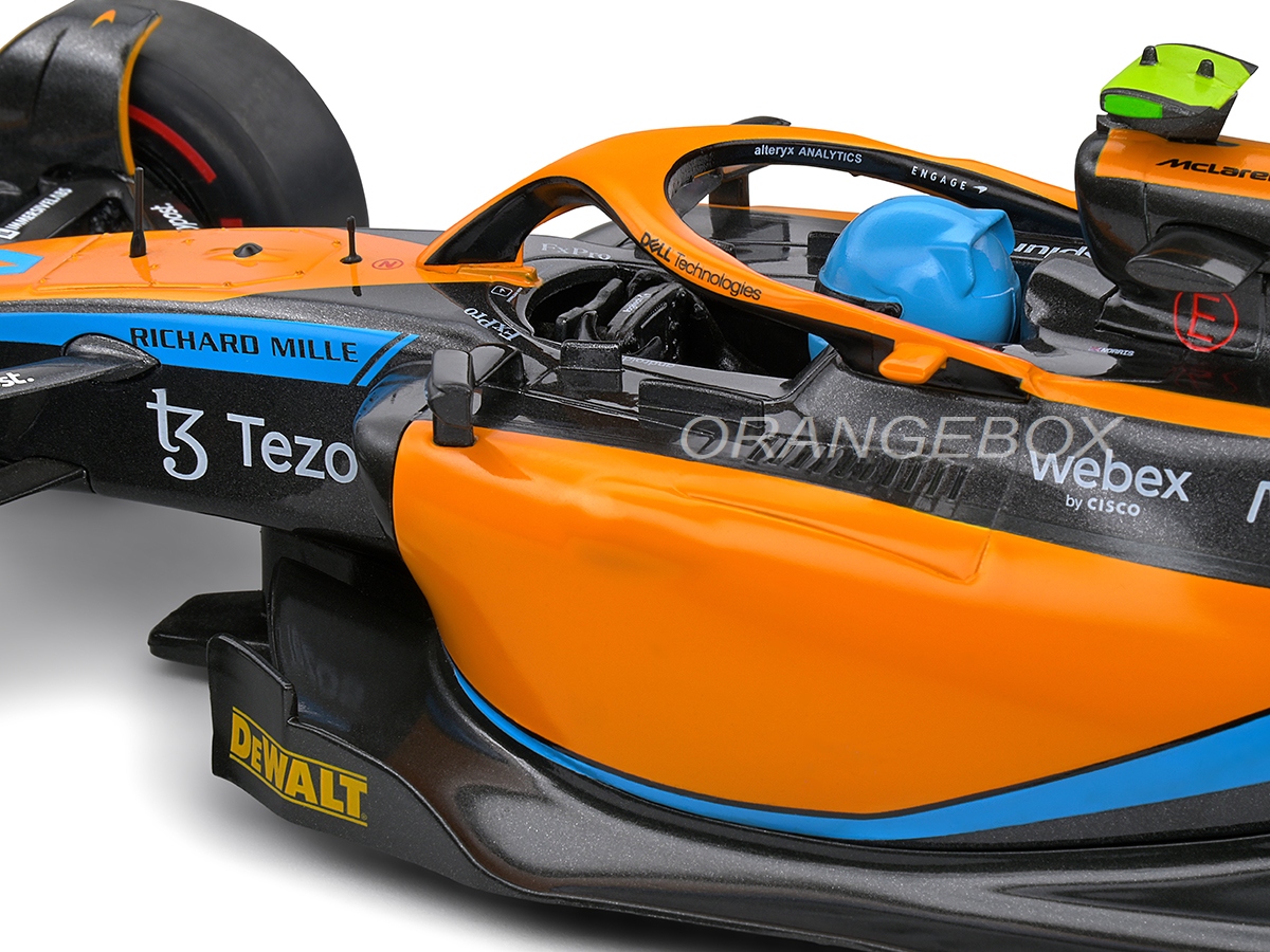 Fórmula 1 McLaren MCL36 Lando Norris Gp Emilia Romagna 2022 1:18