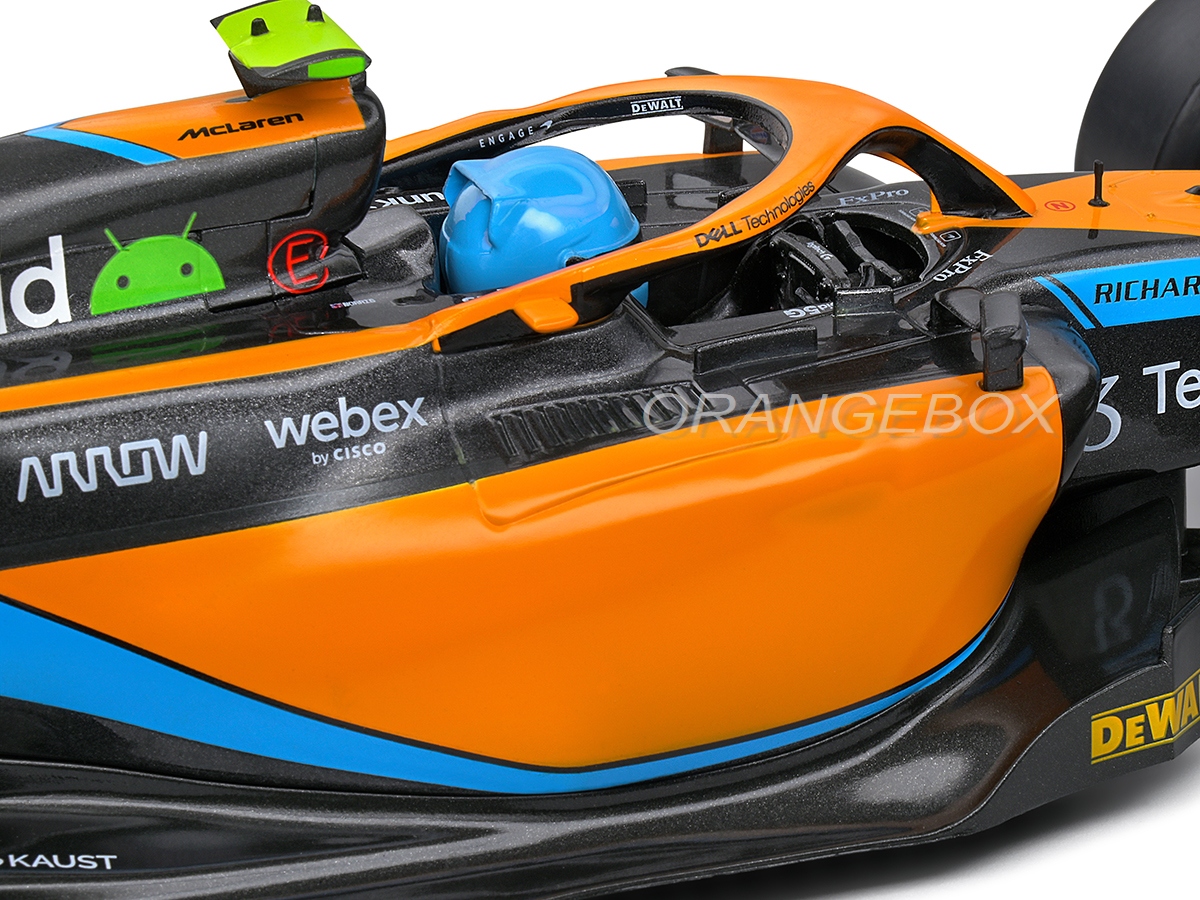 Minichamps 1:43 Lando Norris McLaren MCL36 #4 Bahreïn GP formule 1 2022