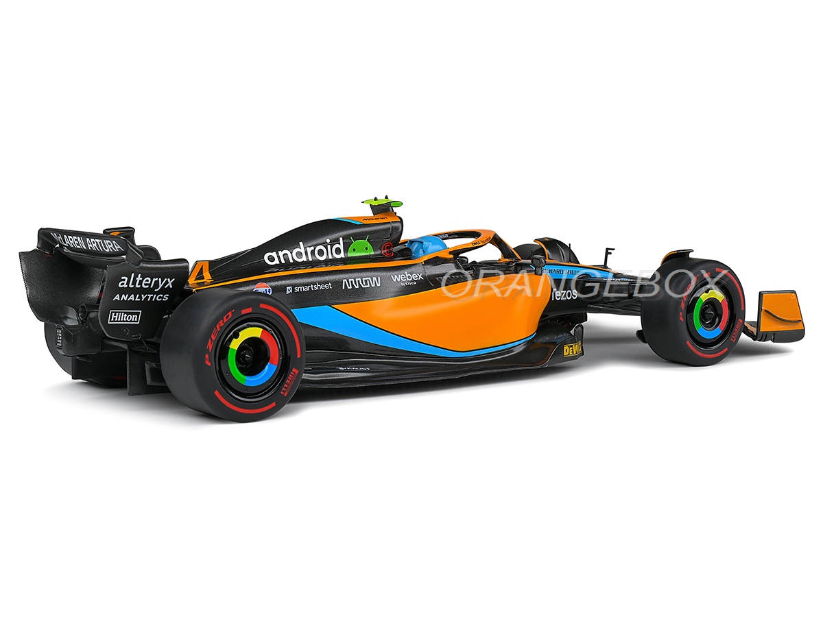 Fórmula 1 McLaren MCL36 Lando Norris Gp Emilia Romagna 2022 1:18