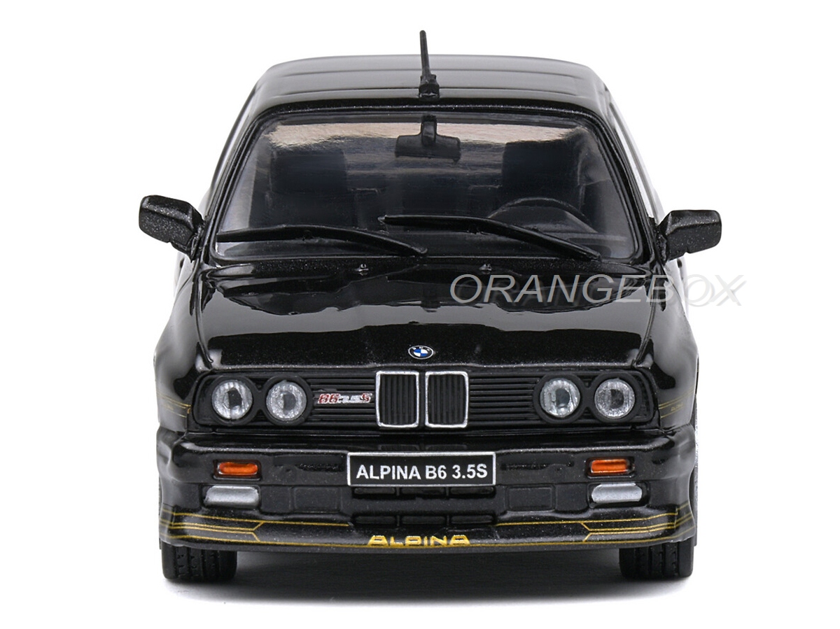 BMW ALPINA E30 B6 3.5S Bleu 1990 – Solido 1/43 S4312001 Neuve Sous Blister