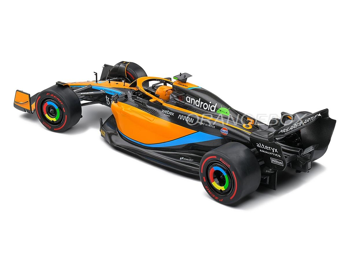 Fórmula 1 McLaren MCL36 Ricciardo Gp Australia 2022 1:18 Solido
