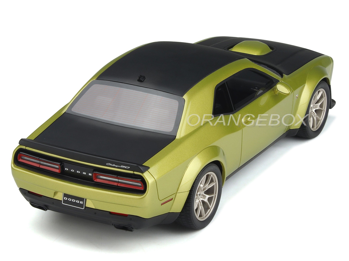 Dodge Challenger R/T Scat Pack Widebody 2020 50th Anniversary 1:18