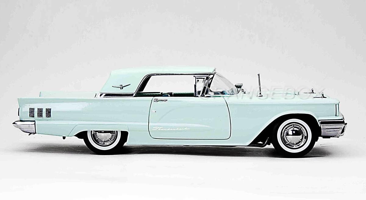 Ford Thunderbird Hard Top 1960 Sunstar 1:18 Verde - 20 anos! Loja