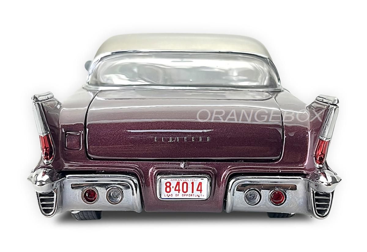 Cadillac Eldorado Brougham 1957 1:18 Sunstar 1:18 Marrom - 19 anos