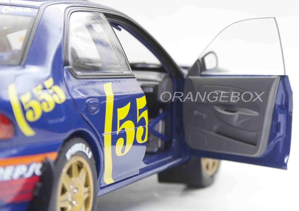 Subaru Impreza 555 Winner Rally of New Zealand 1994 1:18 Sunstar