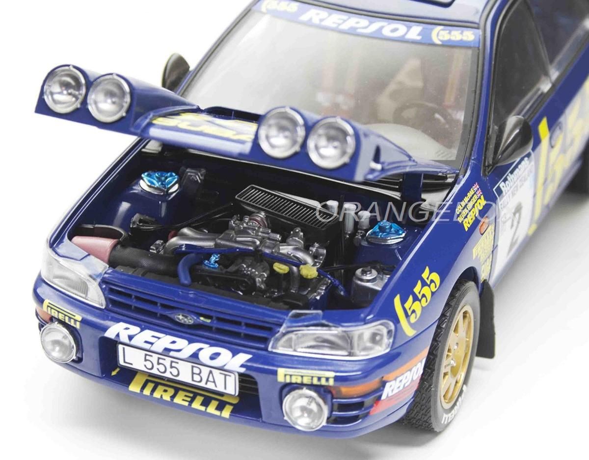Subaru Impreza 555 Winner Rally of New Zealand 1994 1:18 Sunstar
