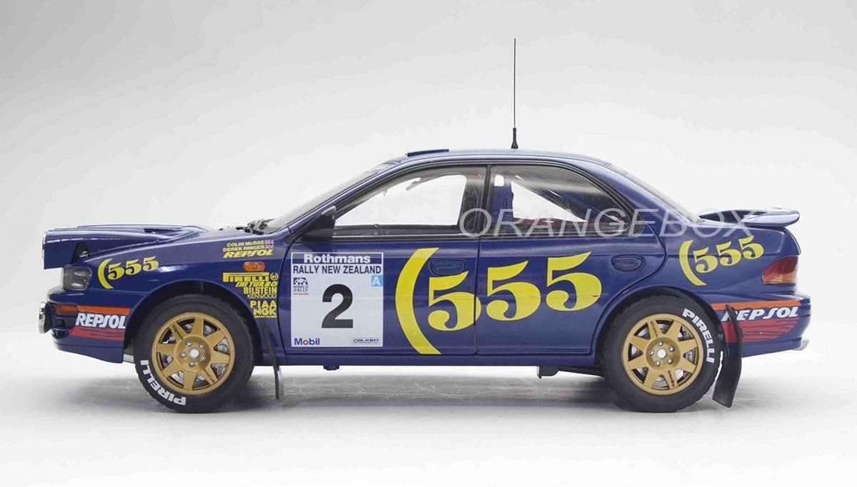 Subaru Impreza 555 Winner Rally of New Zealand 1994 1:18 Sunstar
