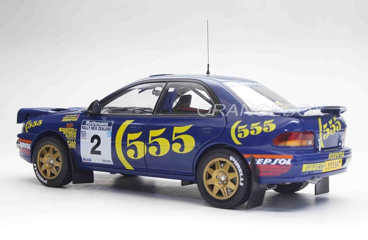 Subaru Impreza 555 Winner Rally of New Zealand 1994 1:18 Sunstar