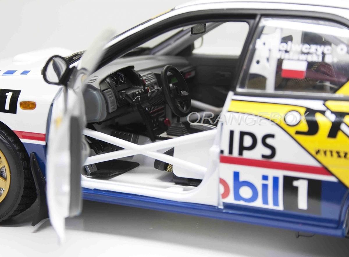 Subaru Impreza 555 Winner Elpa Rally Halkidiki 1997 1:18 Sunstar