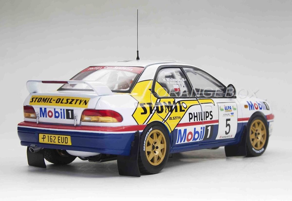 Subaru Impreza 555 Winner Elpa Rally Halkidiki 1997 1:18 Sunstar