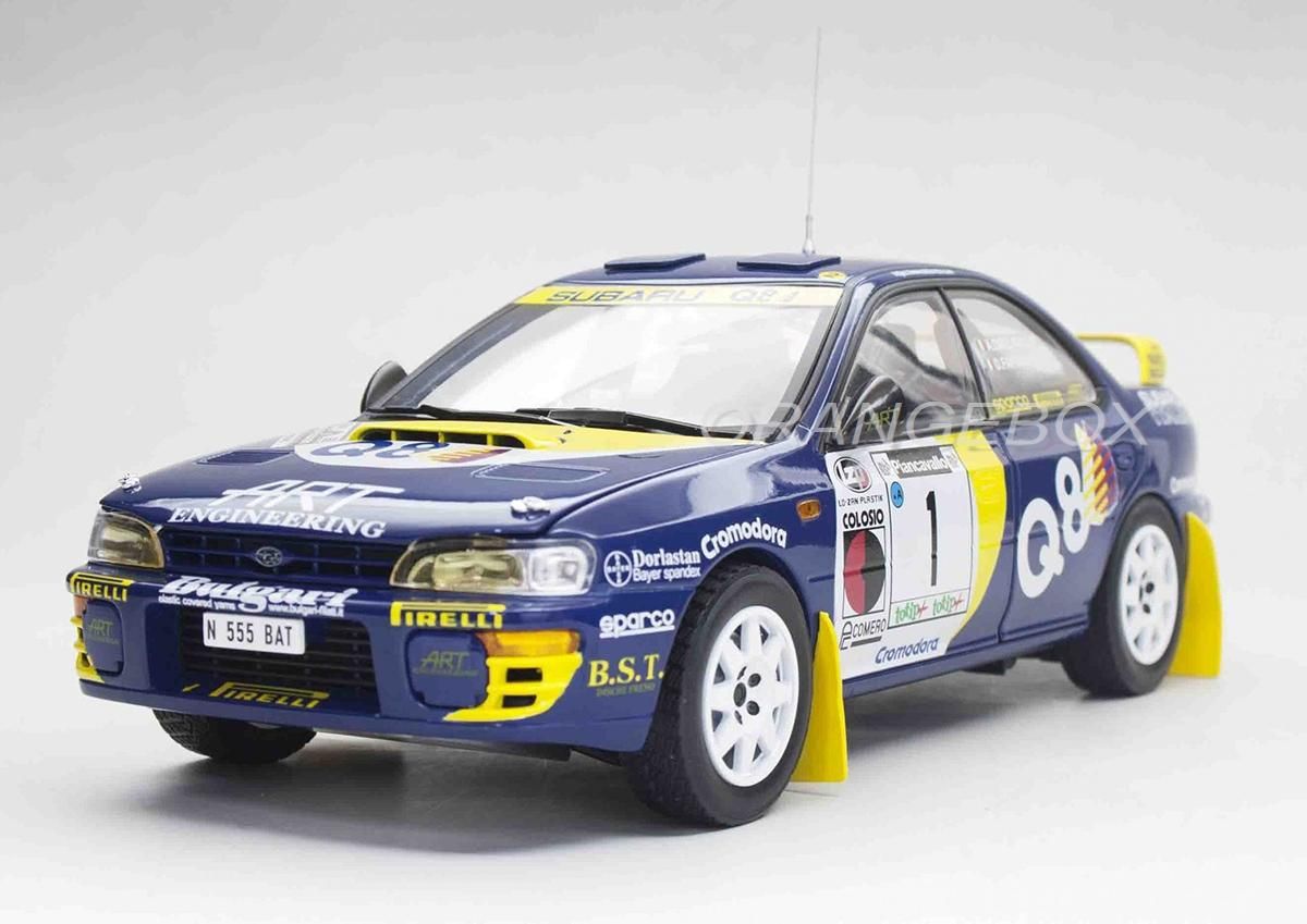 Sunstar 5514 Subaru Impreza Rallye Piancavallo 1998 L.PAUL