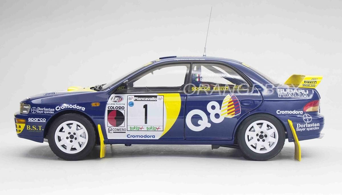 Subaru Impreza 555 Winner Rally Piancavallo 1998 1:18 Sunstar - 20