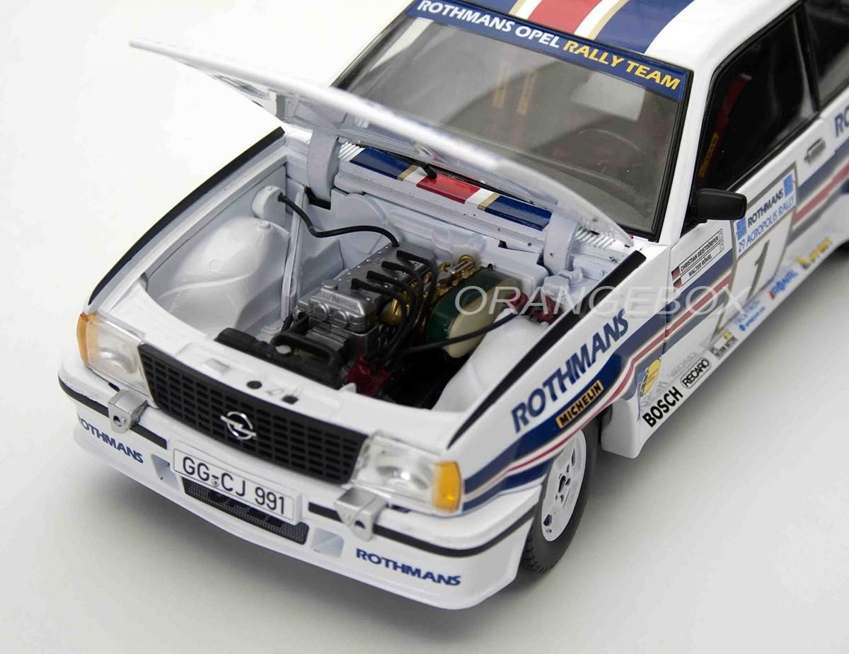 Opel Ascona 400 2nd Rothmans Acropolis Rally 1982 1:18 Sunstar